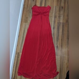 NWT Red Straplesss BCBG MAXAZRIA Dress- Women's size M